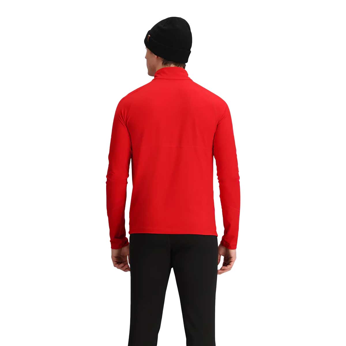 Obermeyer Flex 1/4 Zip Top Men's in Fresno Red